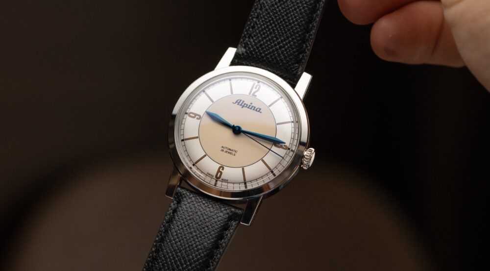 The new Alpina Heritage Automatic revives designs of the 1920s and 1940s in a modern size