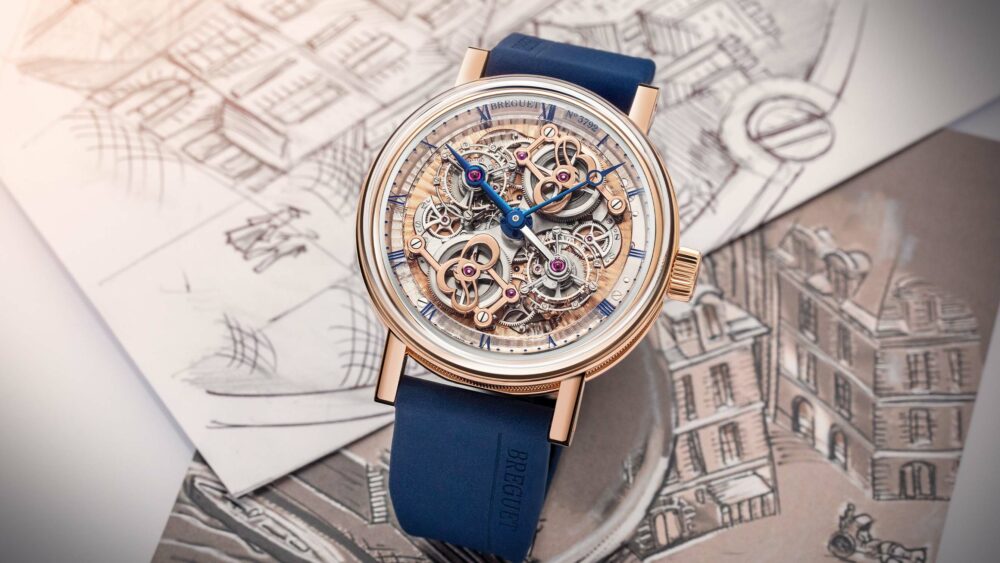 The Breguet Double Tourbillon Quai de l’Horloge celebrates tourbillon day