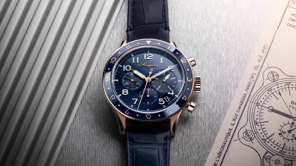 Breguet’s Type XX Civilian 2067 is now available in gold with a first-ever ceramic bezel insert