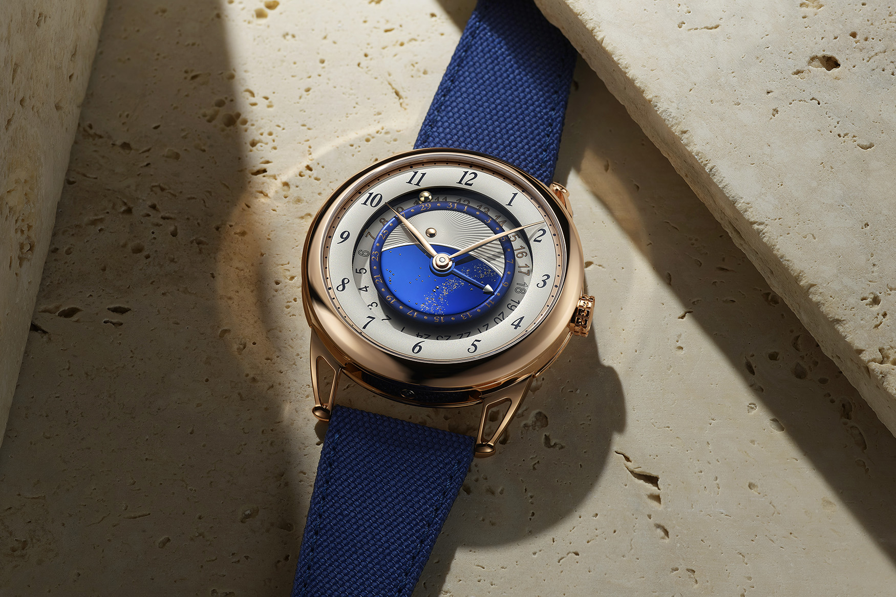 De Bethune DB25GMT Starry Varius Rose Gold