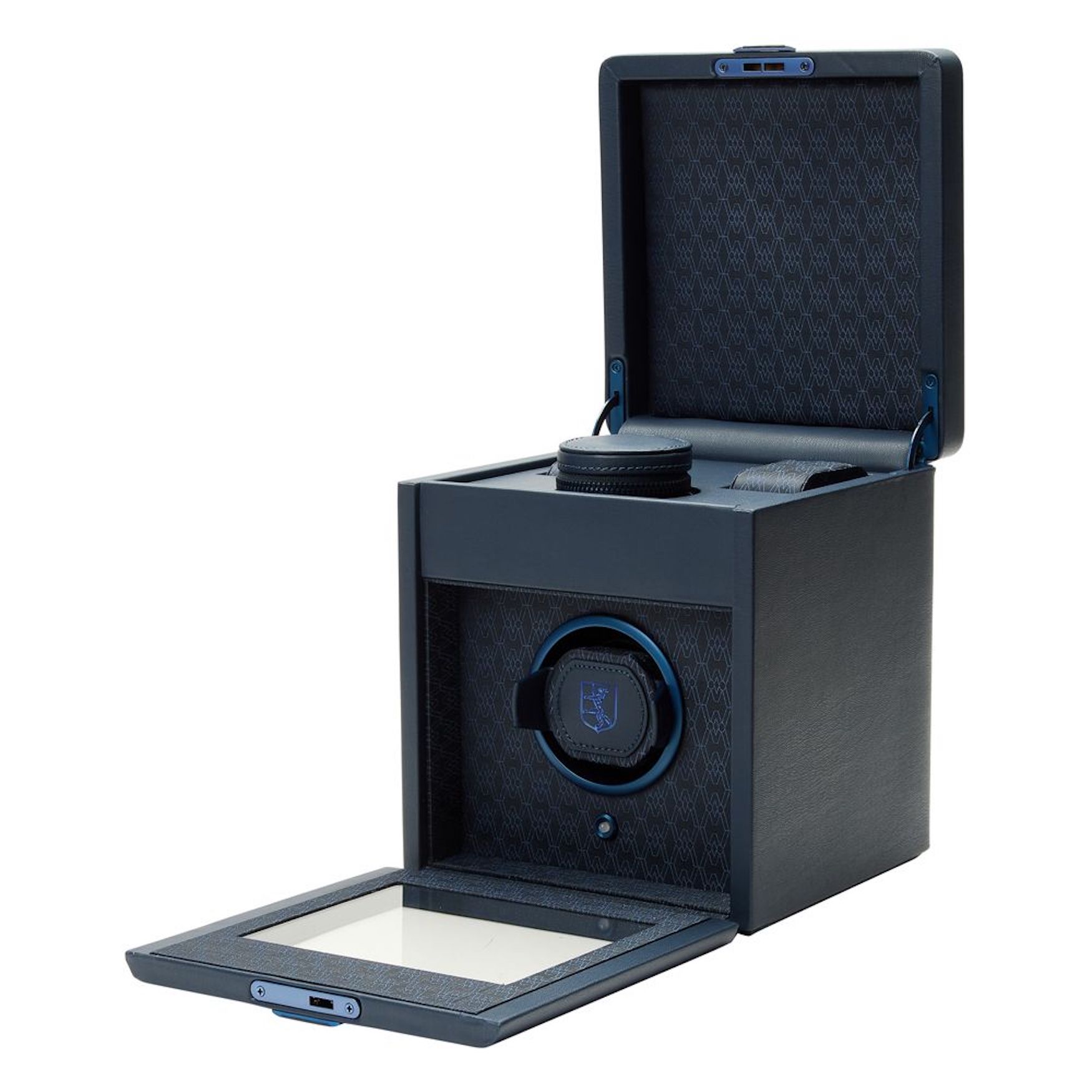 Earth Single Watch Winder Midnight Blue