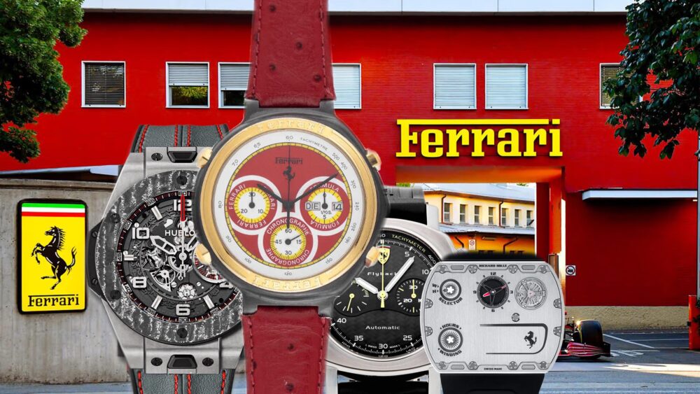 Every watch brand that has collaborated with Ferrari