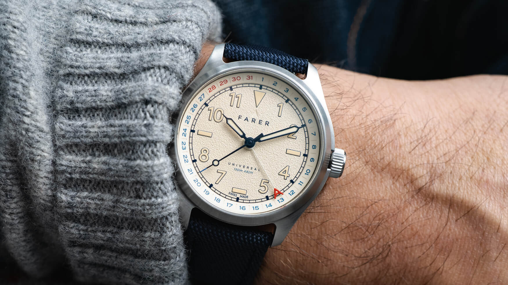 Farer debuts second generation Field Collection with blue, green, and cream dials