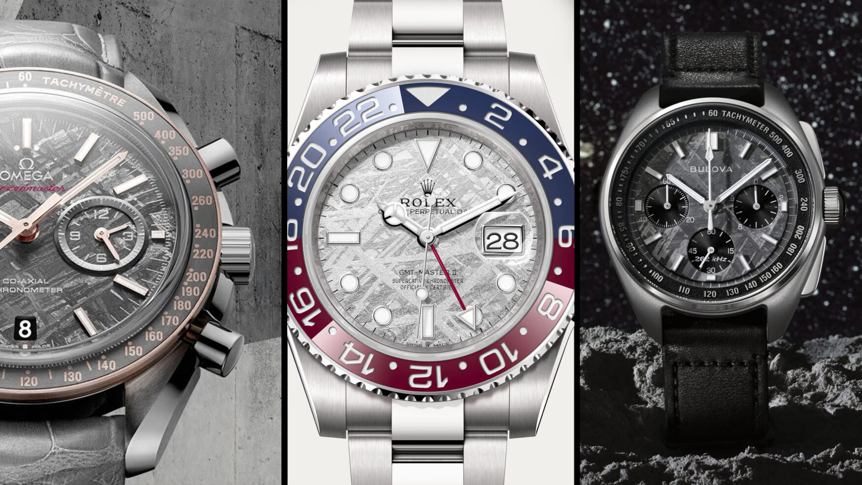 7 of the best meteorite dial watches