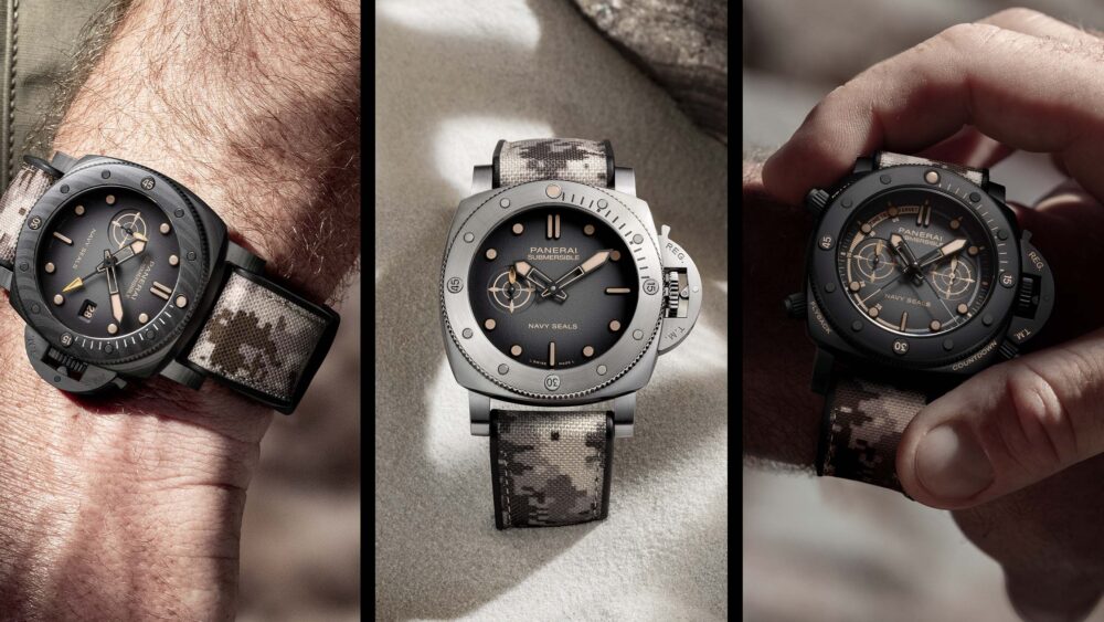 Panerai honours the US Navy SEALs with its new desert camo collection