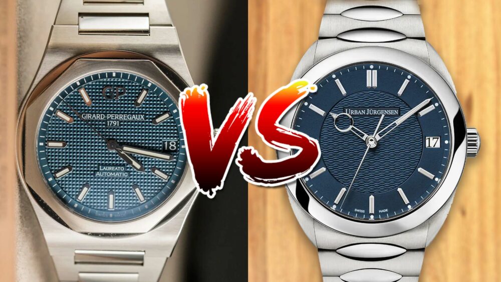 The underrated Girard-Perregaux Laureato versus the understated Urban Jürgensen One