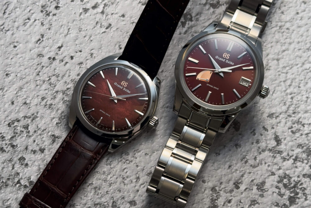 Grand Seiko drops two new Hotaka-inspired limited editions in time for autumn (live pics)