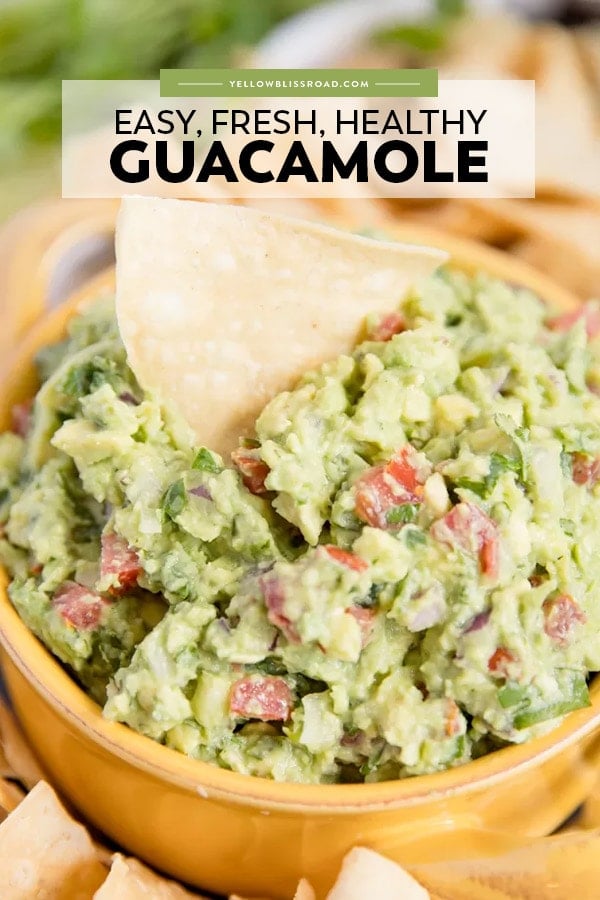 Best guacamole pinnable image