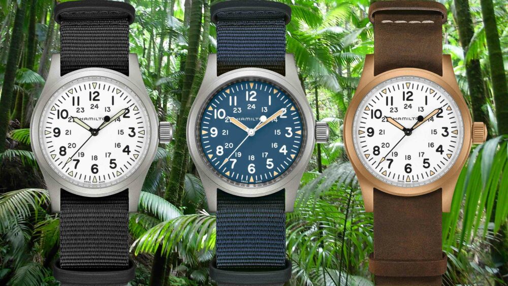 The Hamilton Khaki Field Mechanical 38mm range expands with three new configurations