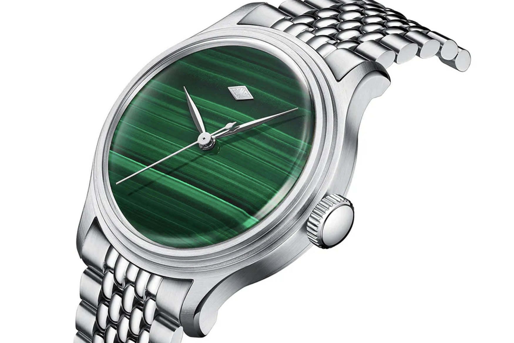 Impossible Watch Co Time Only Malachite