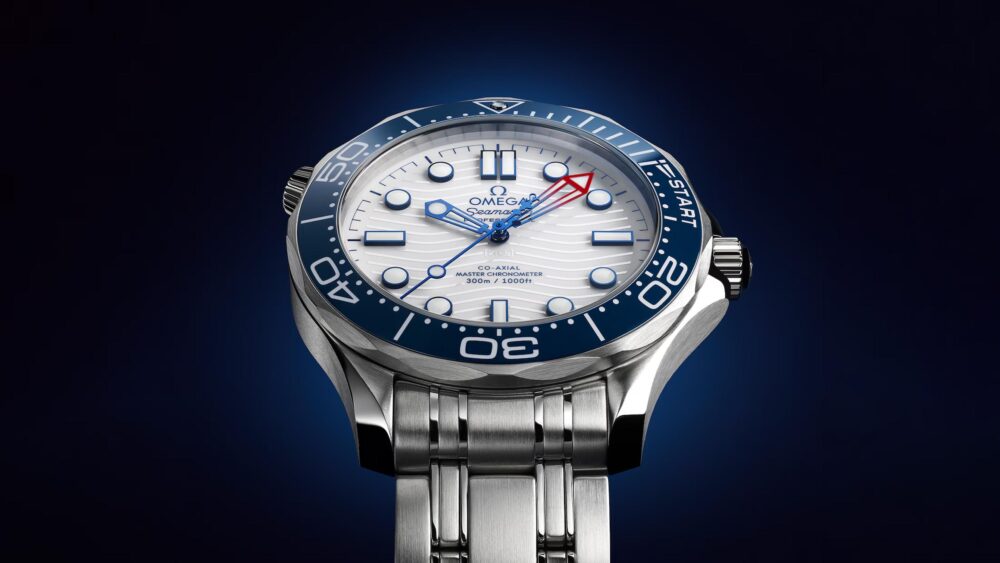 The Omega Seamaster Diver 300M America’s Cup pays subtle tribute to the 37th event in Barcelona