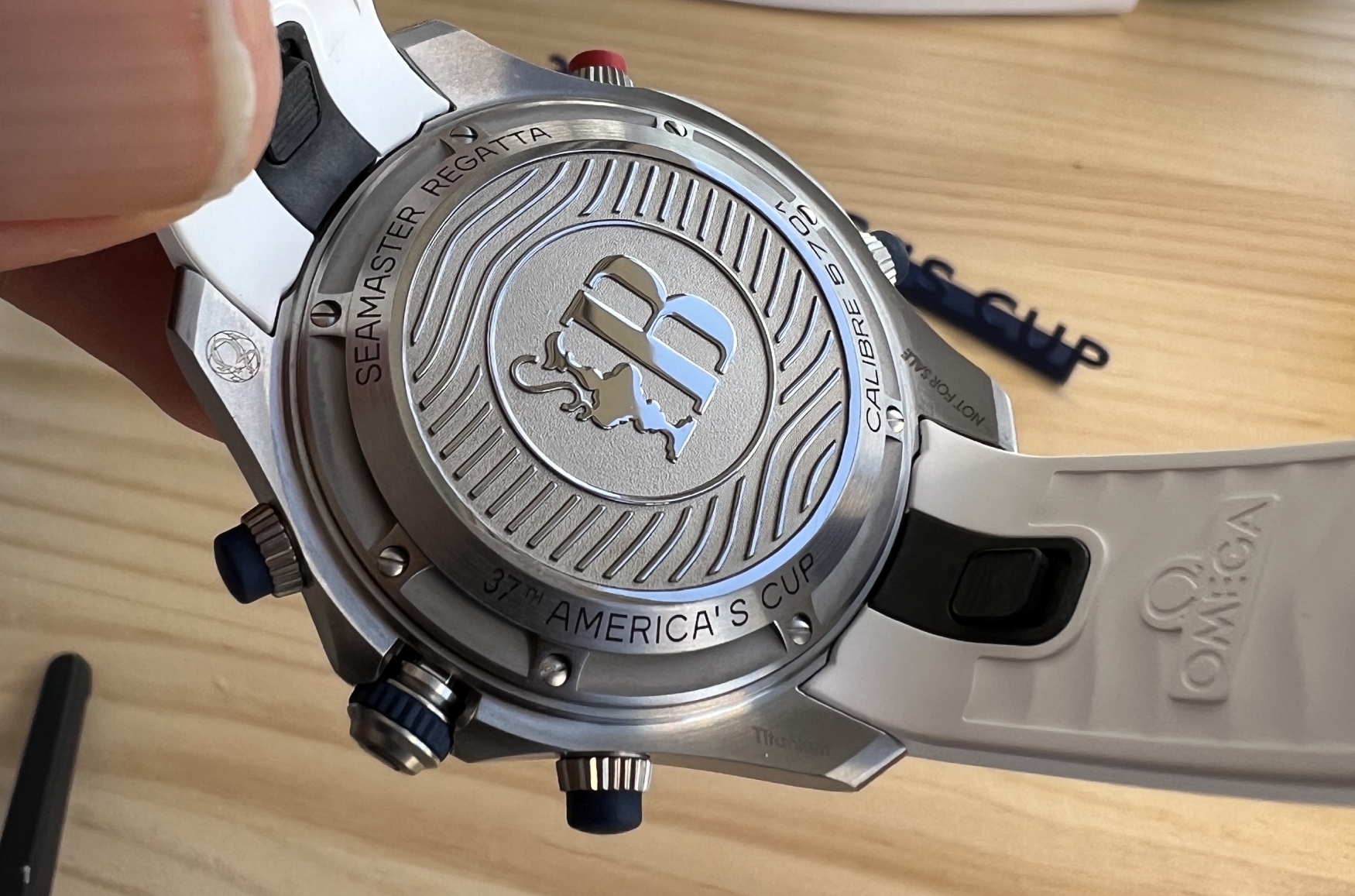 omega seamaster regatta americas cup caseback