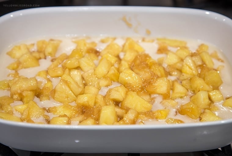 Pineapple Cobbler - a Hawaiian inspired dessert straight from Disney's Aulani Resort!