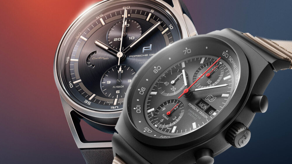 Porsche Design celebrates 50 years of the 911 Turbo with two new watches