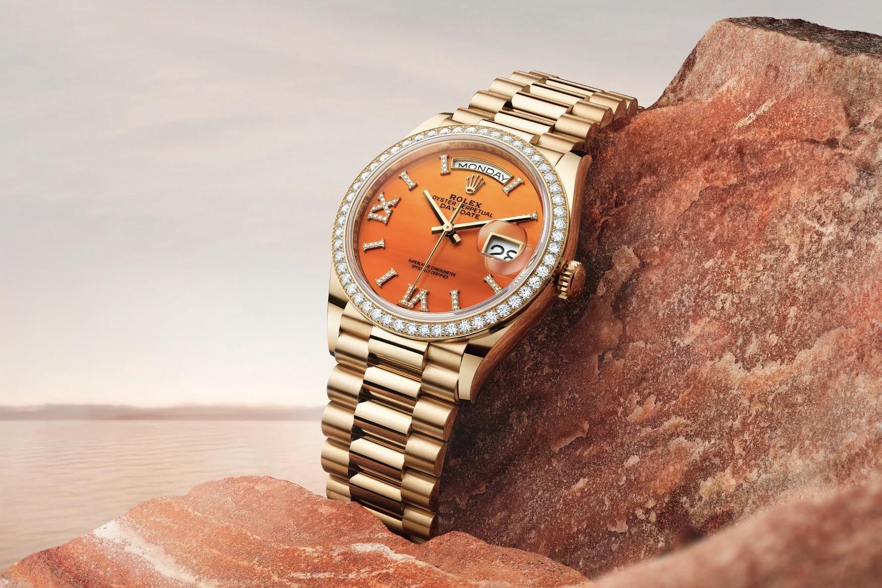 Rolex Day Date Carnelian