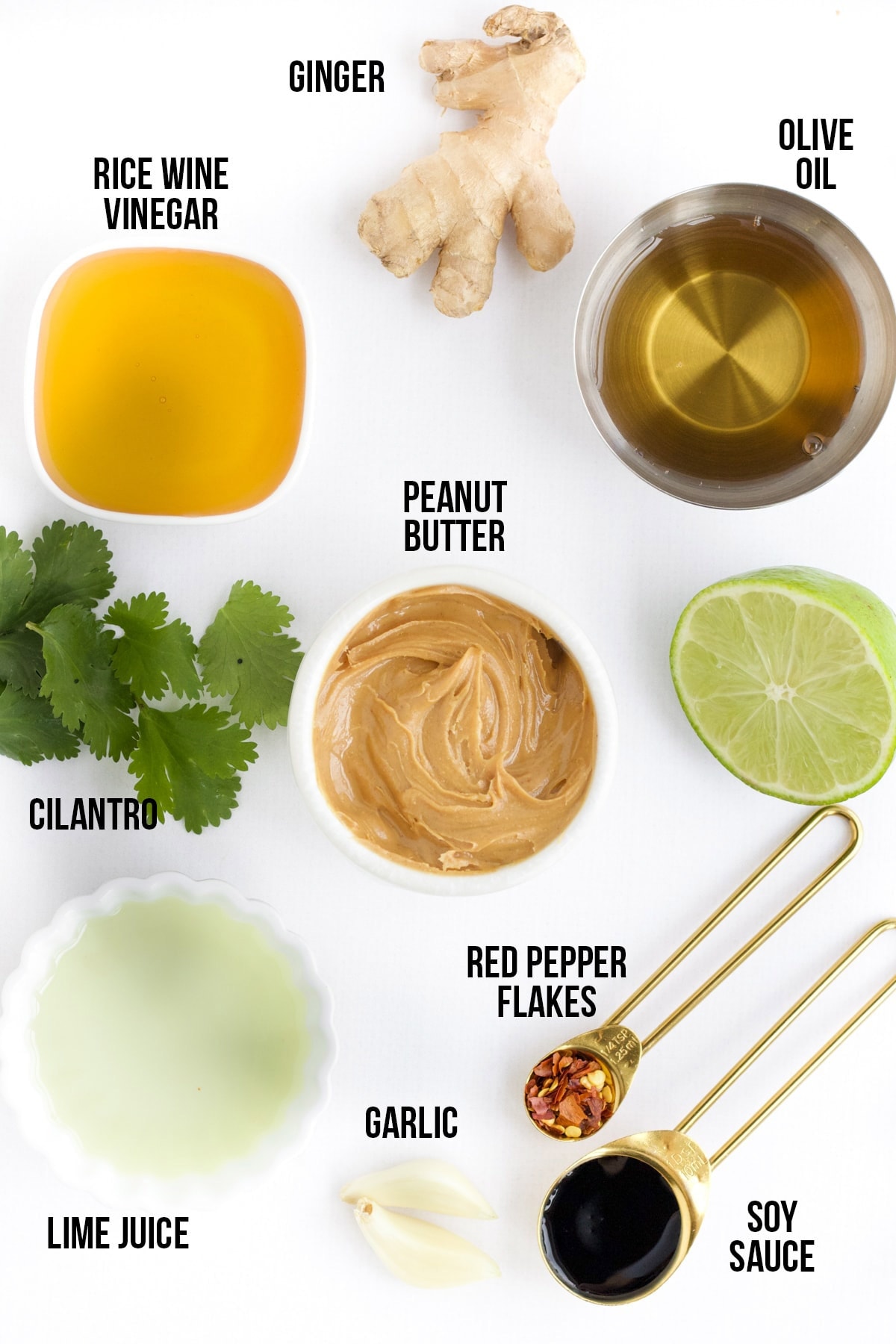 ingredients needed to make thai salad dressing