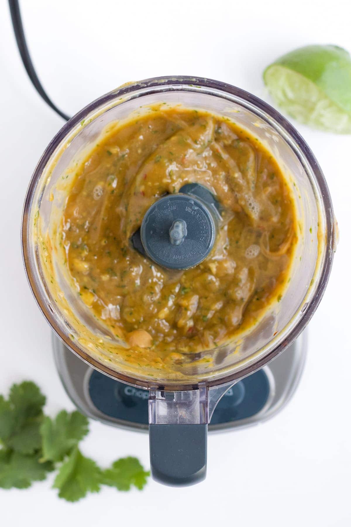 peanut Dressing for Thai Salad in a food processor