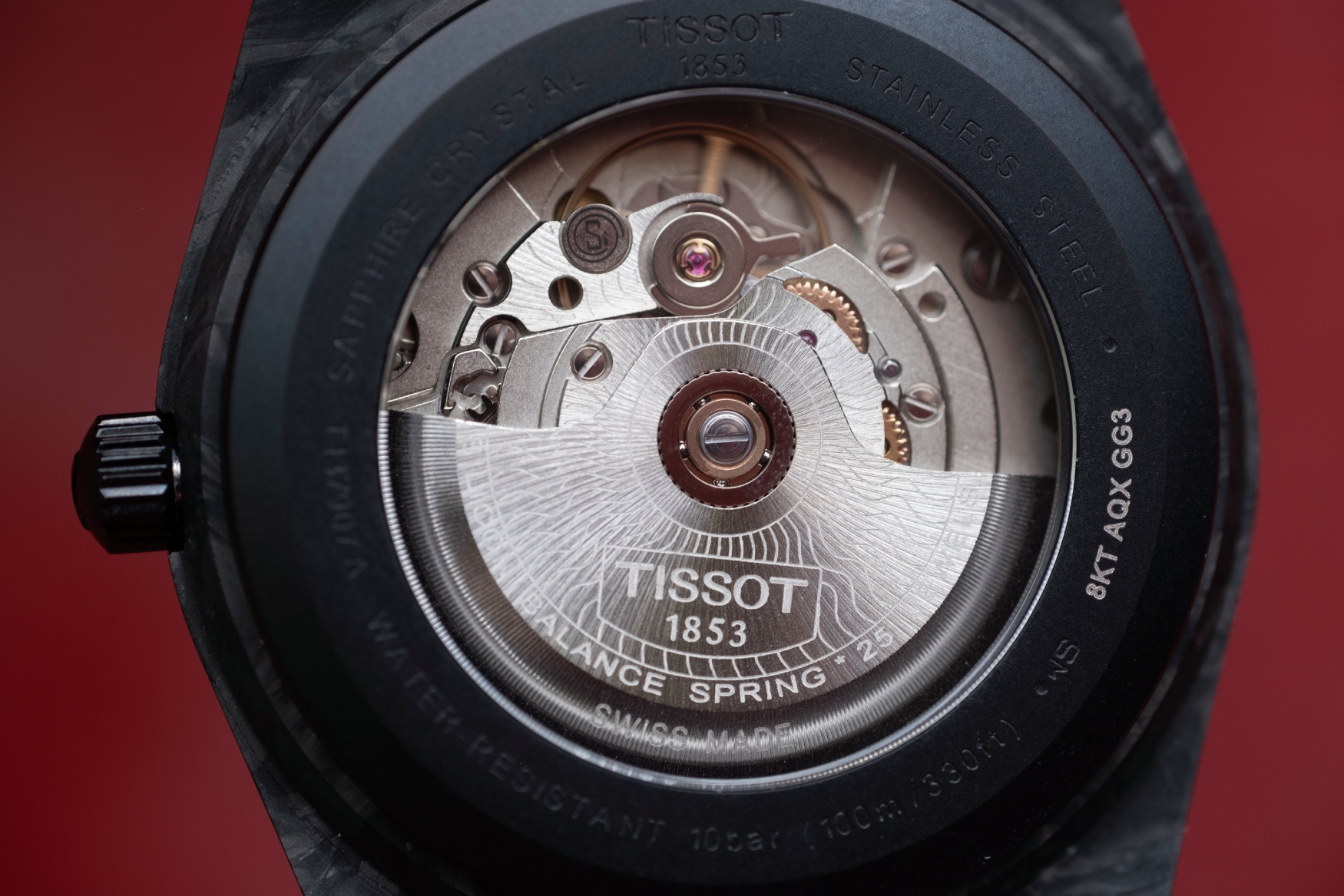 tissot prx powermatic 80 carbon movement