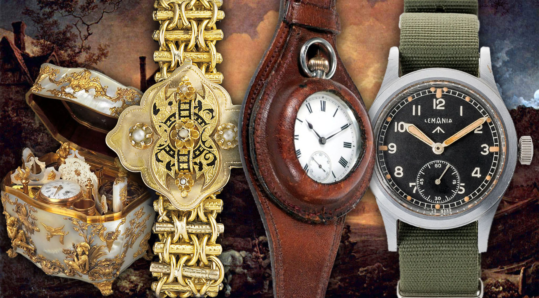 How did watches evolve into wristwatches?