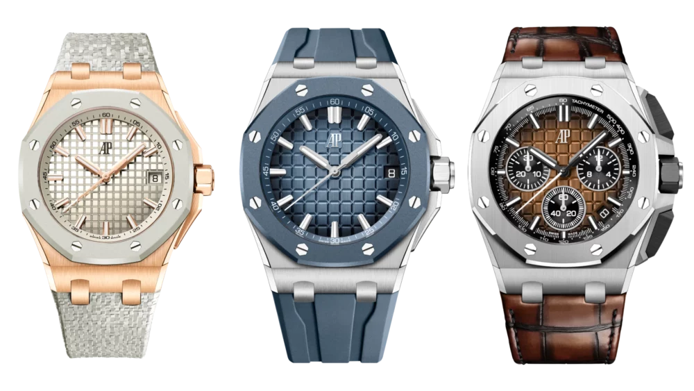 New summery Audemars Piguet Royal Oak Offshore trio exhibits the brand’s distinct strength