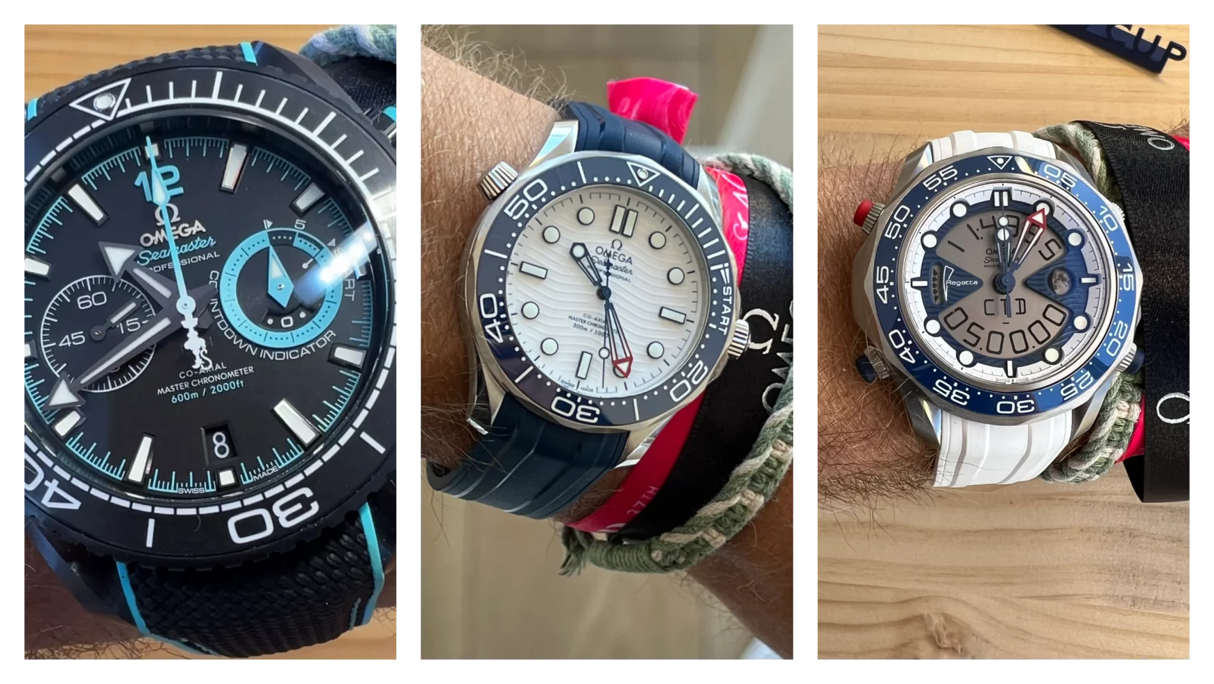 Andrew shares his in-hand first impressions of the 3 new Omega America’s Cup watches (now with video!)