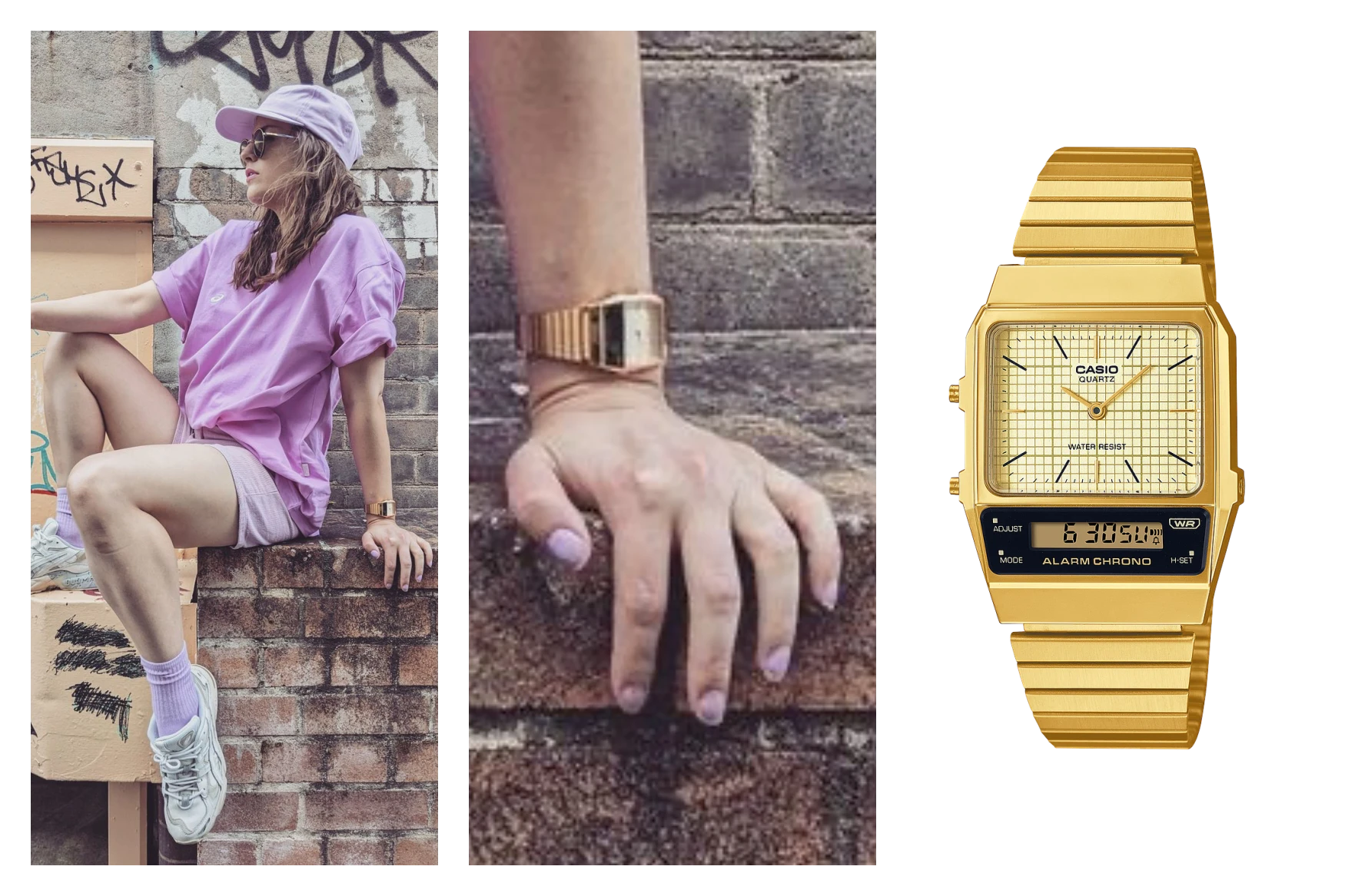 rachel raygun gunn casio watch spotting