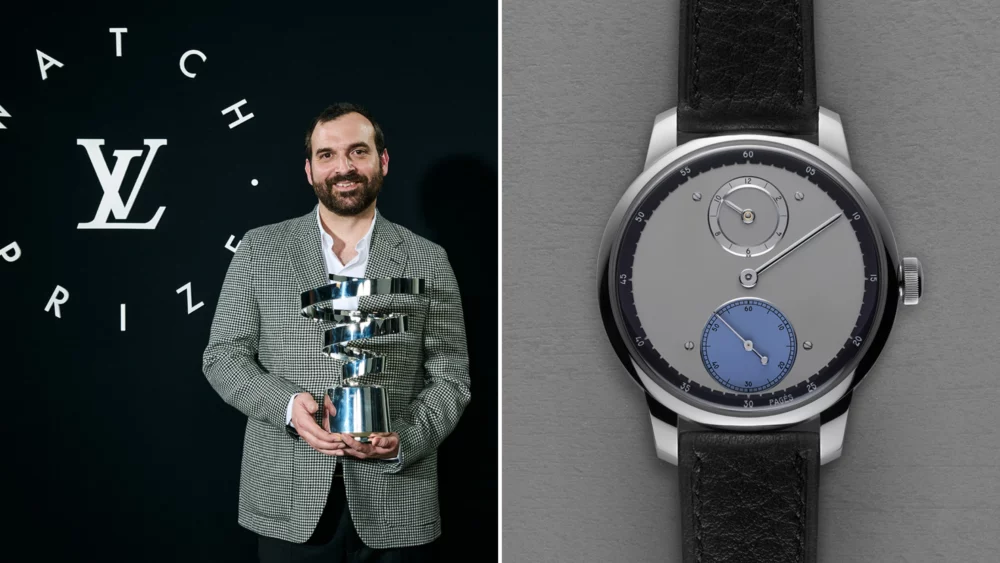 Raúl Pagès wins the first-ever Louis Vuitton Watch Prize for Independent Creatives