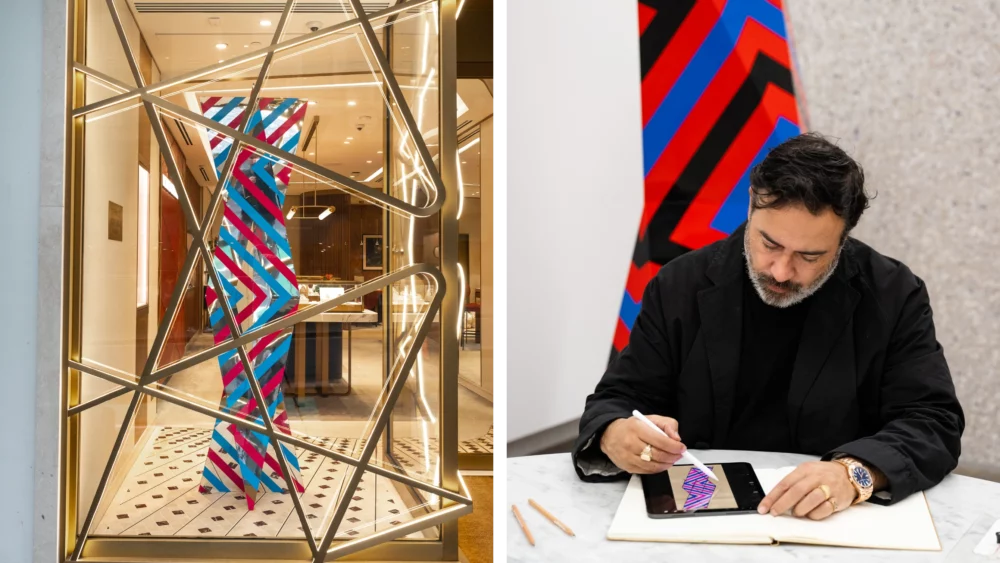 Vacheron Constantin collaborates with First Nations artist Reko Rennie on an immersive art installation in Sydney