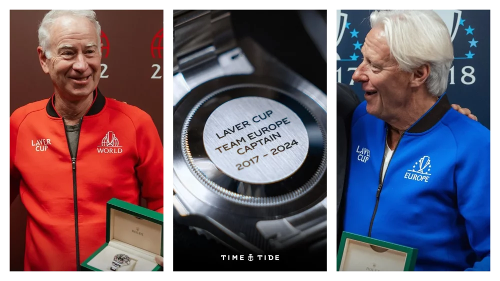 Rolex, Federer serve Laver Cup captains Borg and McEnroe one last surprise as they step down