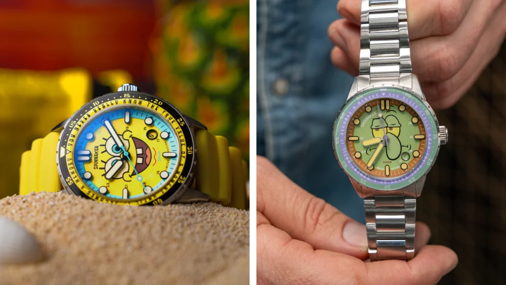 Spinnaker celebrates SpongeBob’s 25th anniversary with a collection of colourful character watches