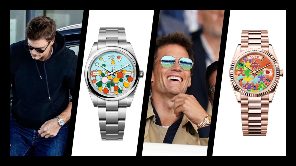 Tom Brady continues on an absolute tear with his exponentially growing watch collection