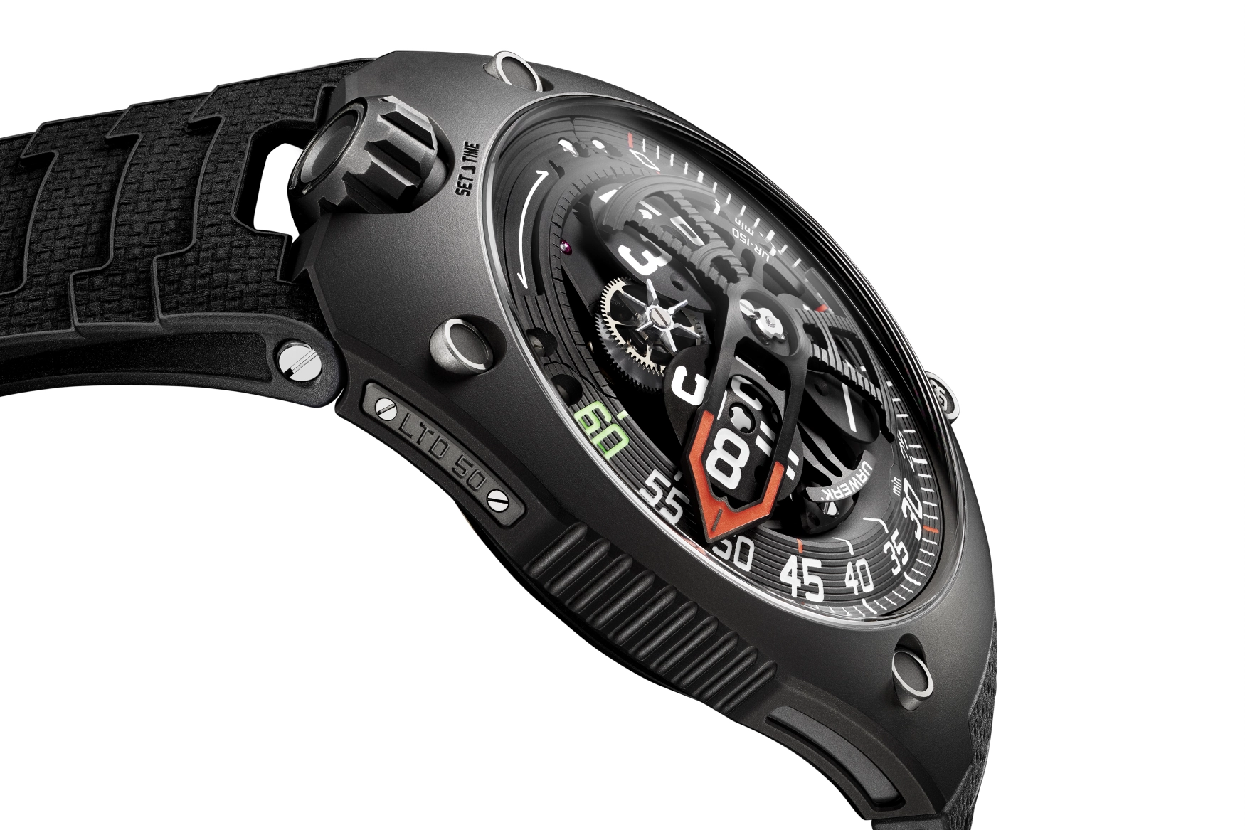 Urwerk UR 150 Scorpion profile